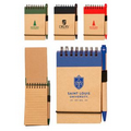 Eco Notebook Jotter w/ Matching Pen